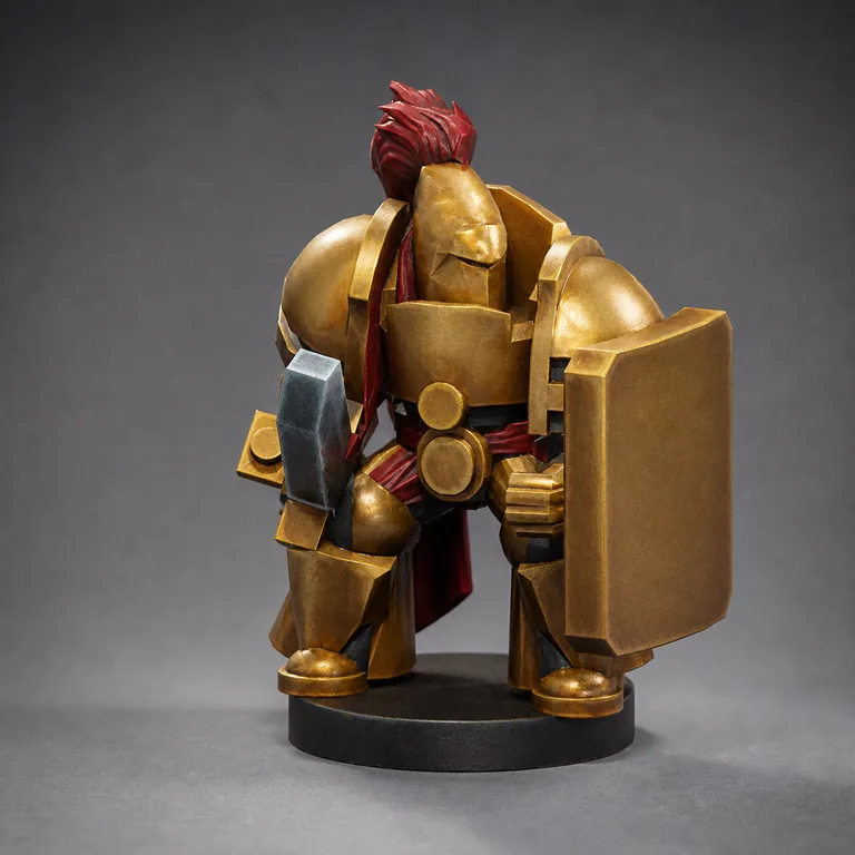 Adeptus Custodes auramite gold and red