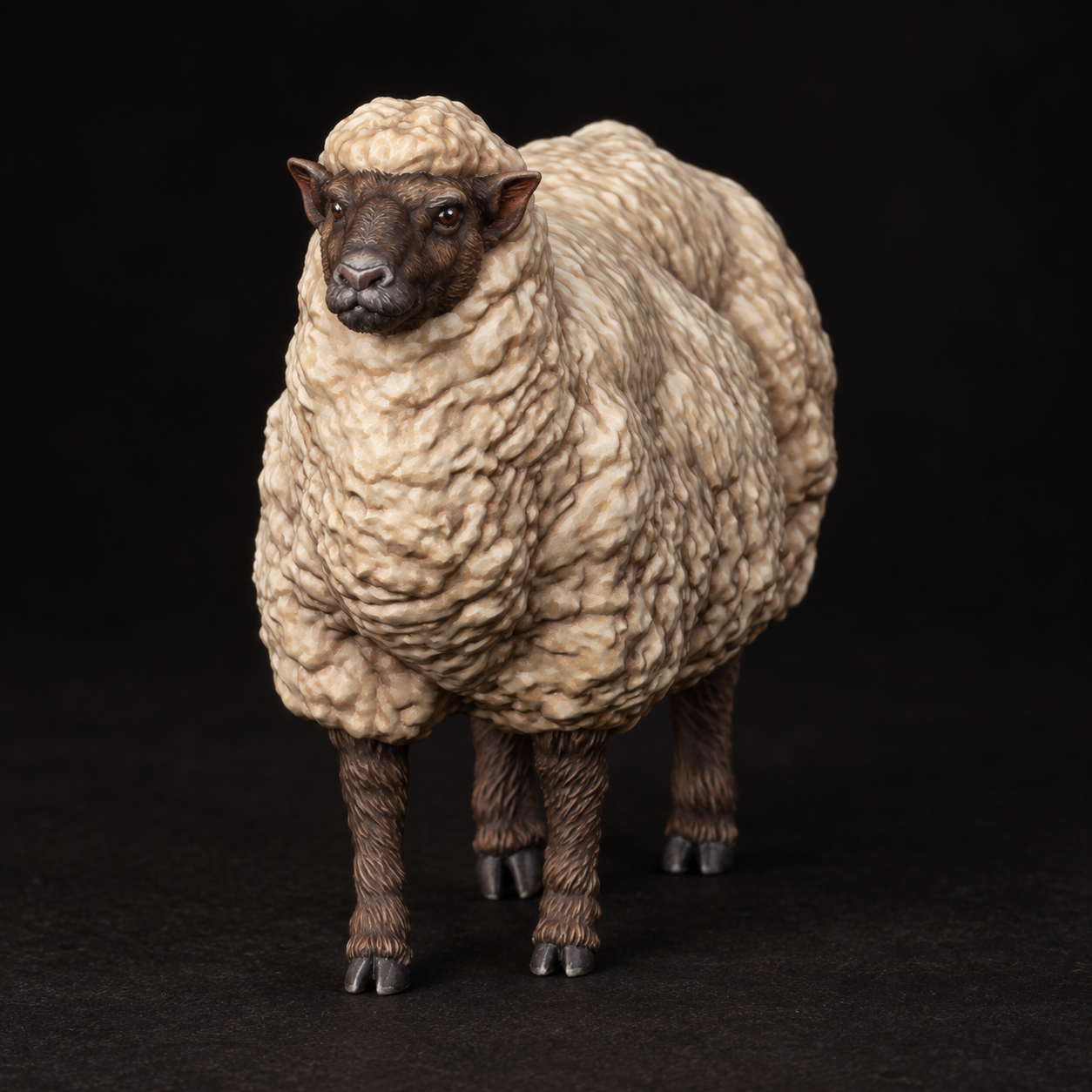 Sheep — ivory fleece