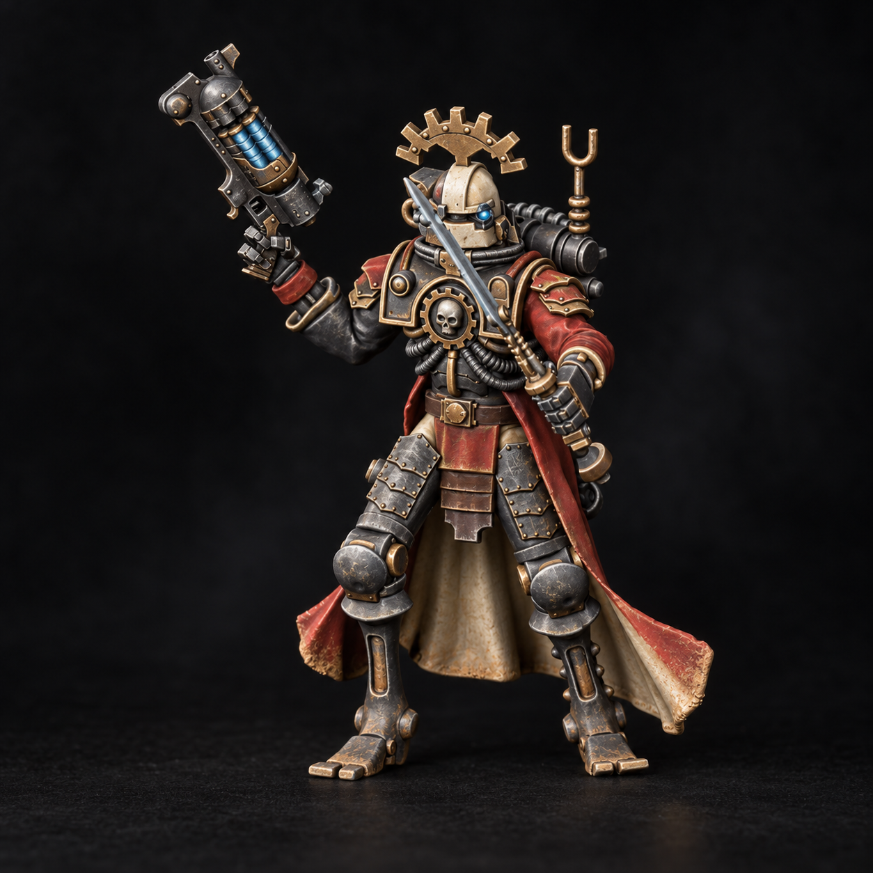 Skitarii Vanguard Alpha — painted miniature