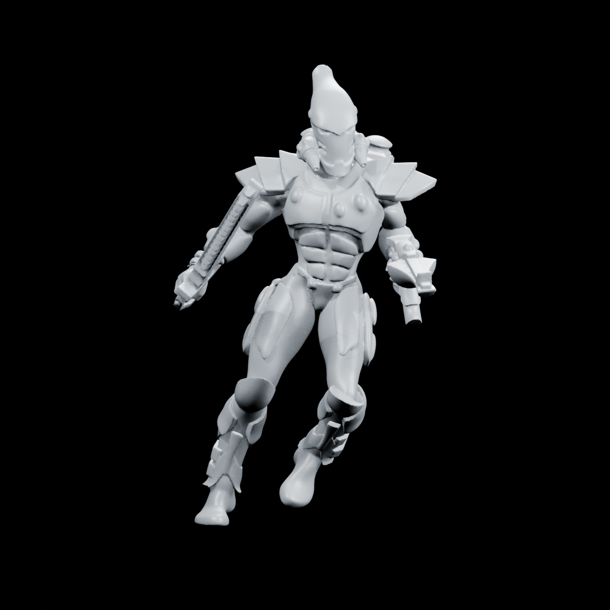 Exact front render