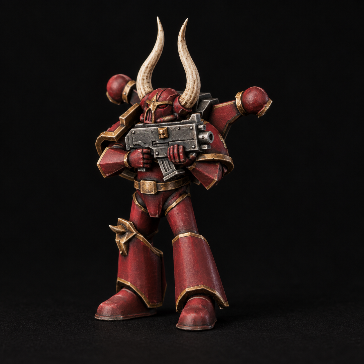 Chaos Marine — finished paint
