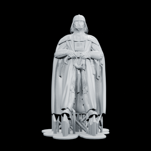darklord-variant-03-supported.stl — front