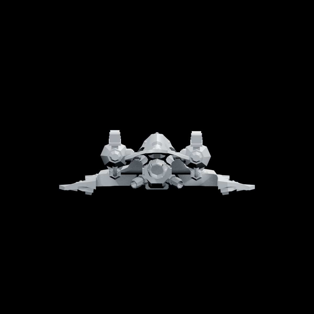 Exact front render