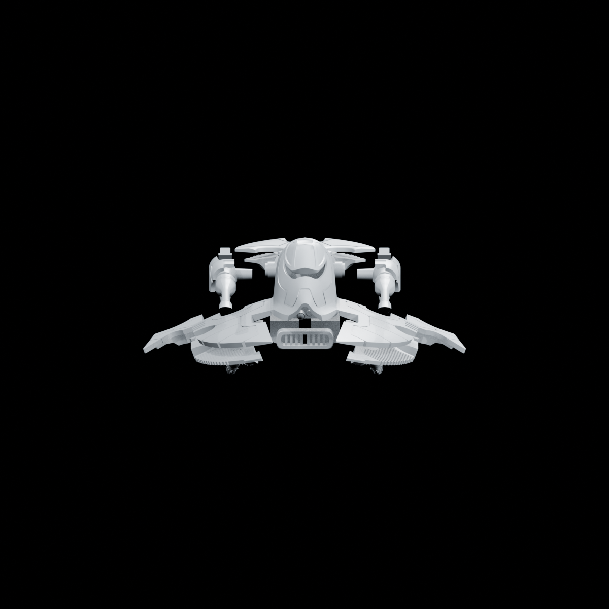 Exact front render