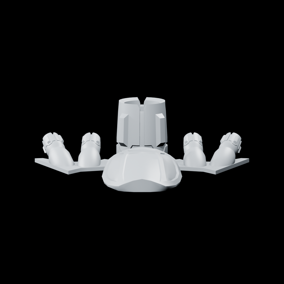 Hornet_Canopy+Thrusters_v5.stl — rear