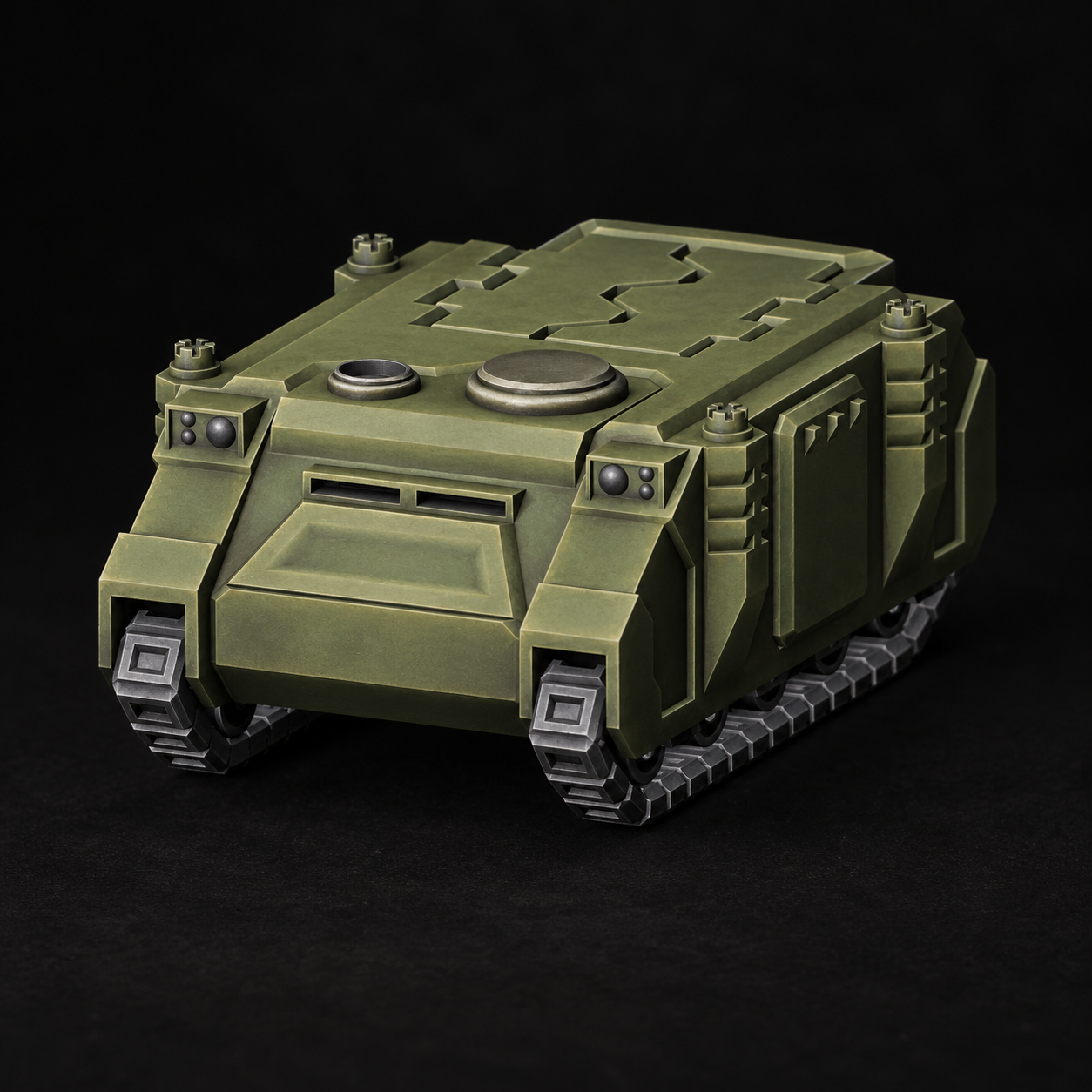 Hippo transport — olive armour