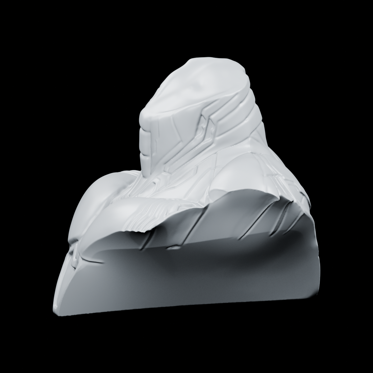 Bust Body.stl — side