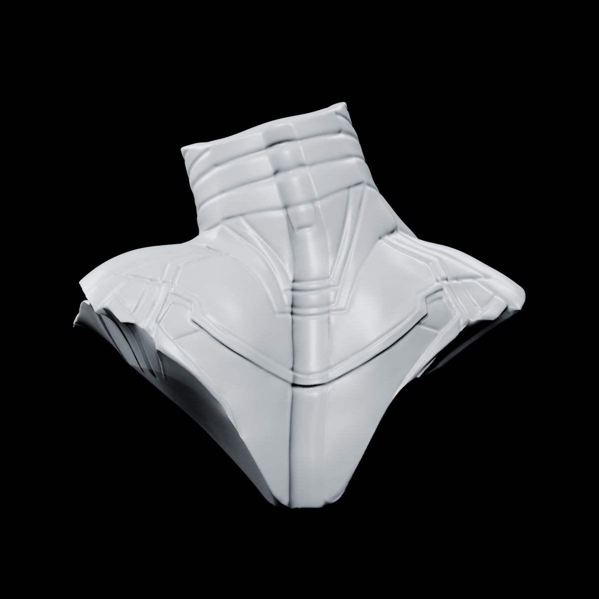 Bust Body.stl — rear