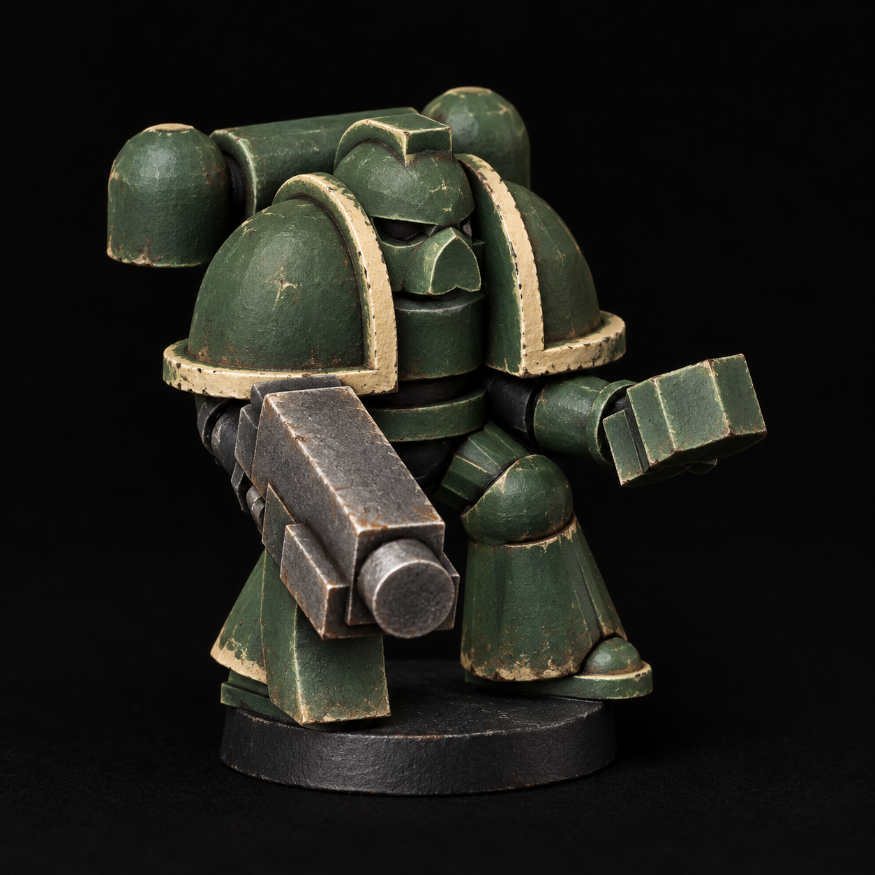 Patrol figure — acrylic colour study