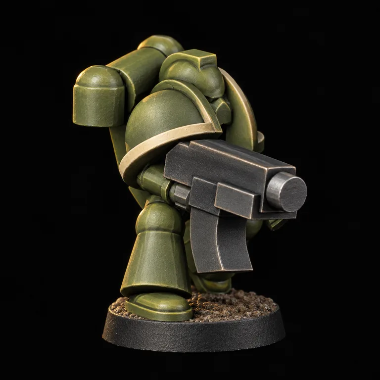 Infantry sentry — painted example