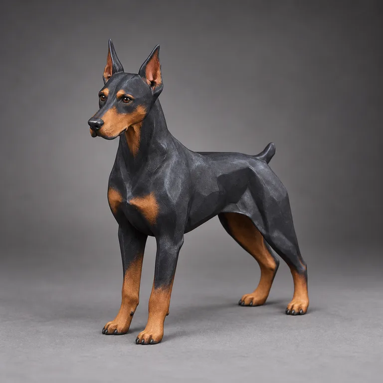 Black-and-tan acrylic finish
