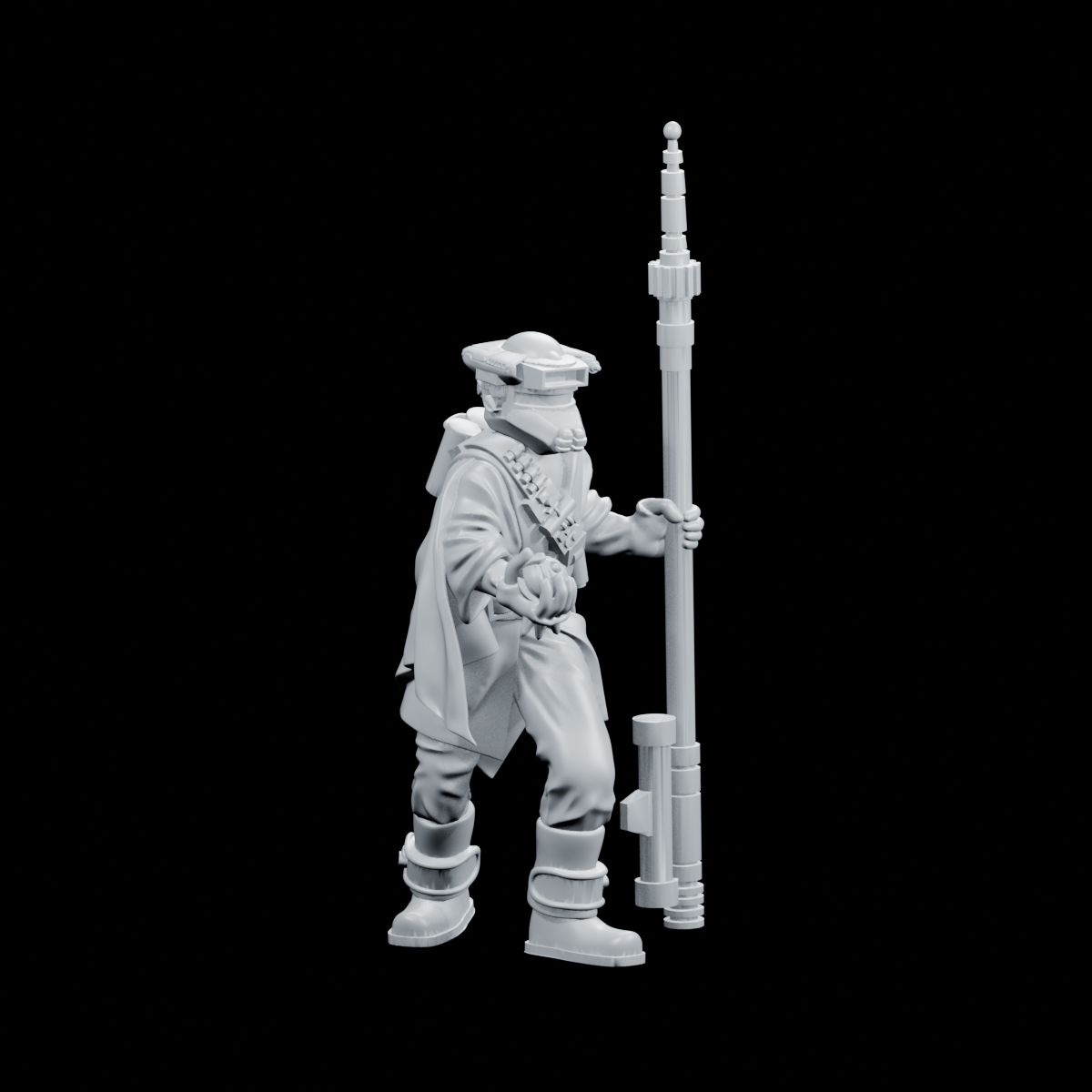 Exact front render