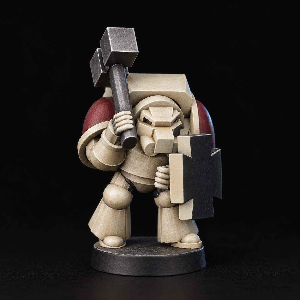Hammer guard — painted miniature