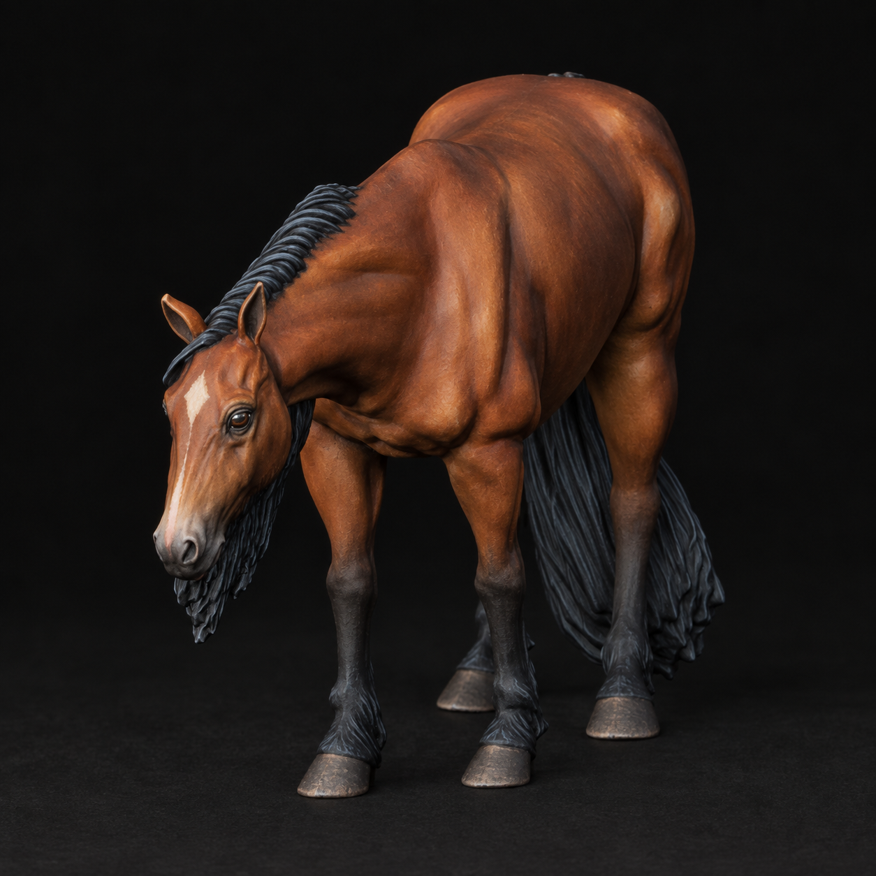 Bay horse