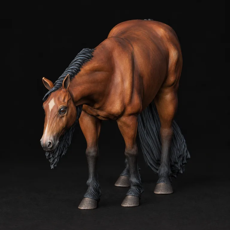 Bay horse