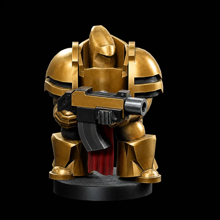 Adeptus Custodes auramite gold and red
