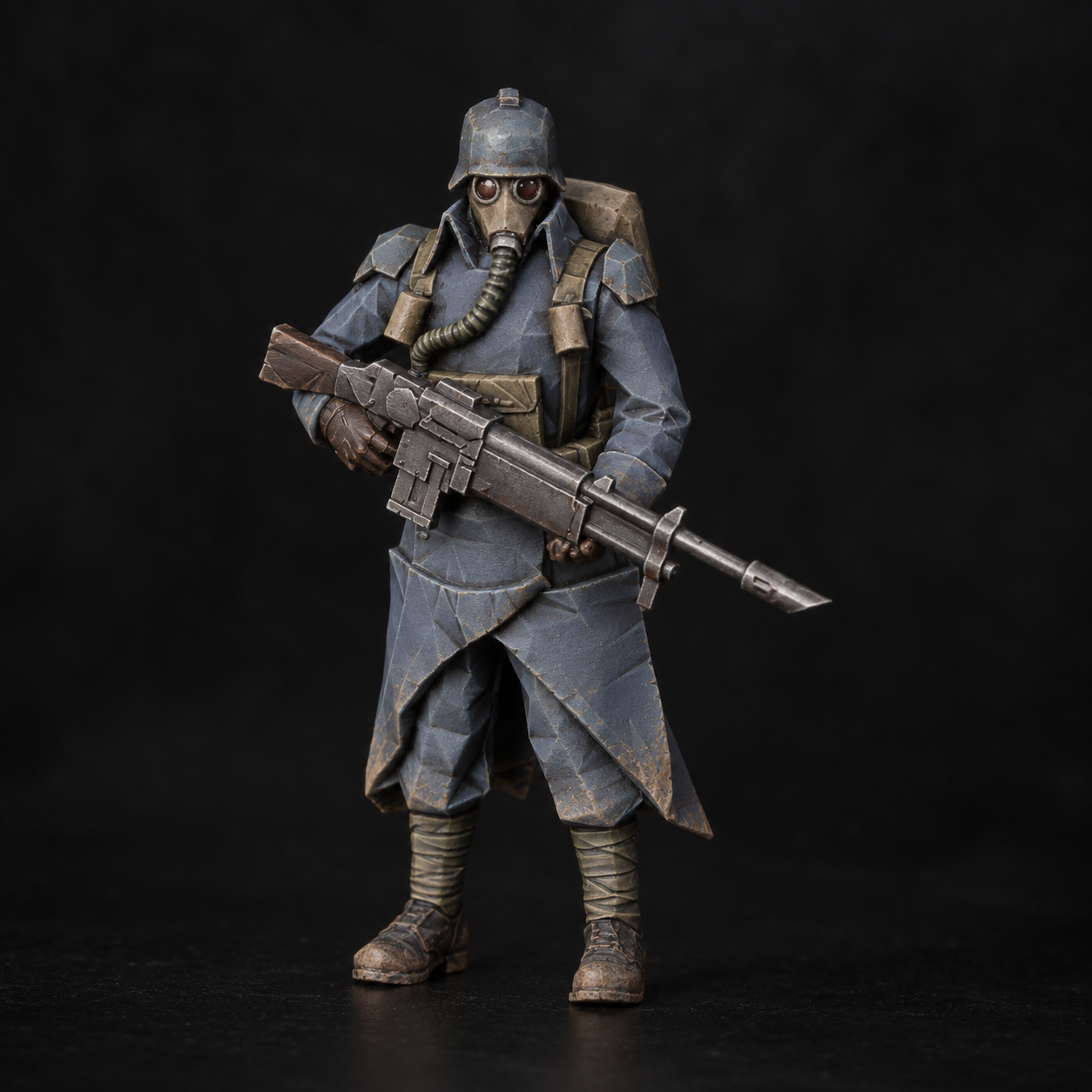Death Korps of Krieg Infantryman — painted miniature