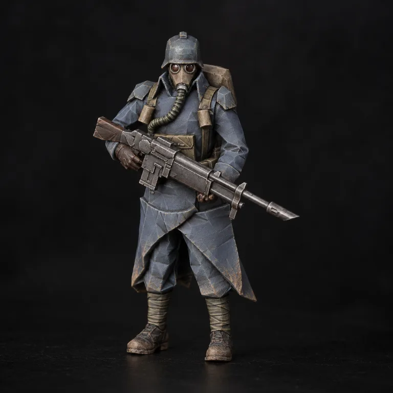 Death Korps of Krieg Infantryman — painted miniature