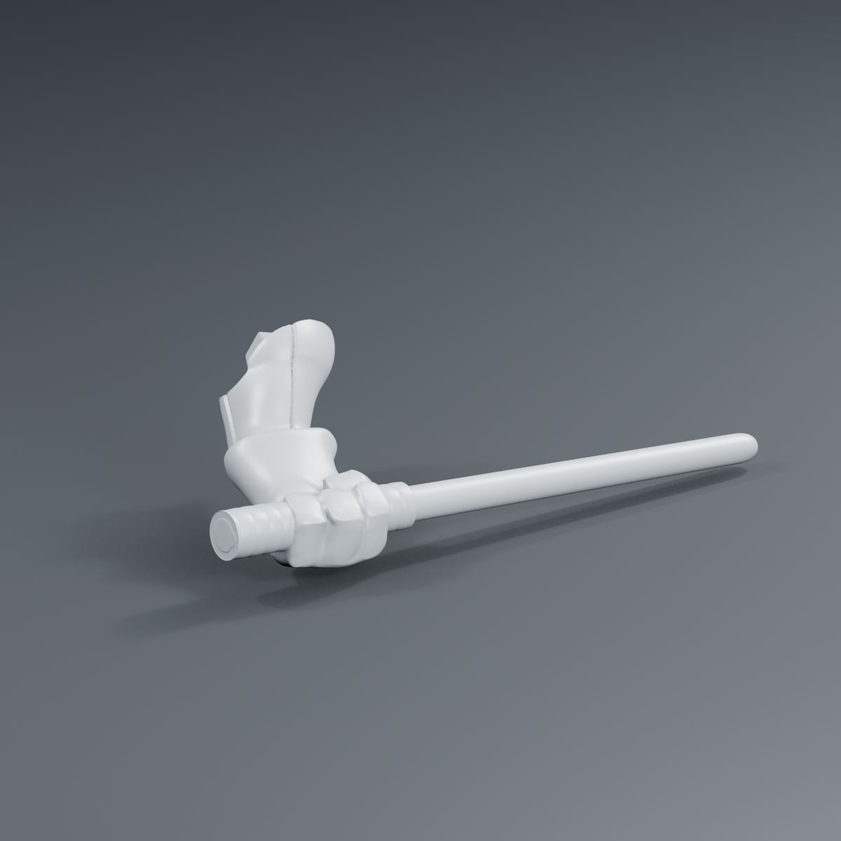 Vader_Arm_B (repaired).stl — iso