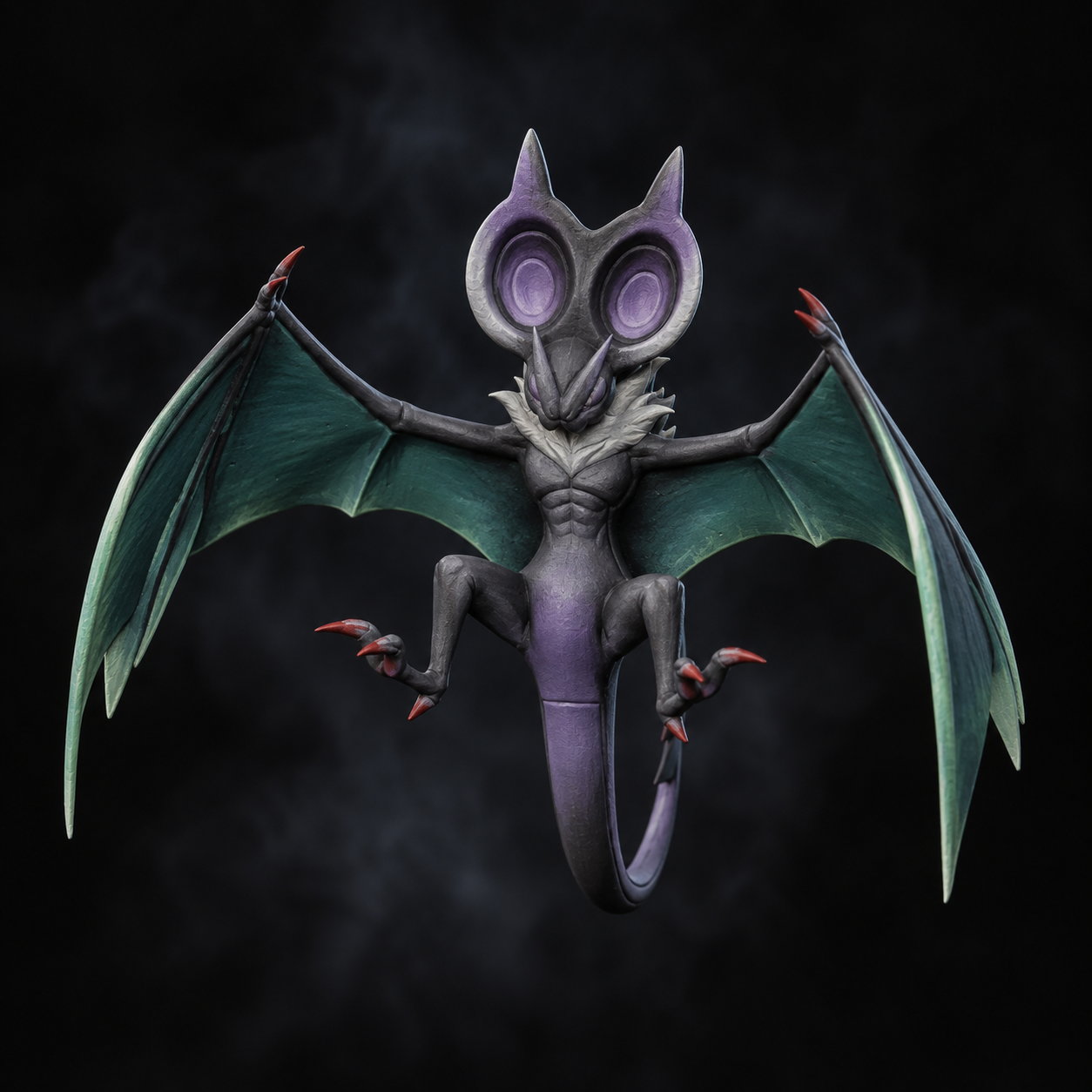 Painted Noivern exhibition image
