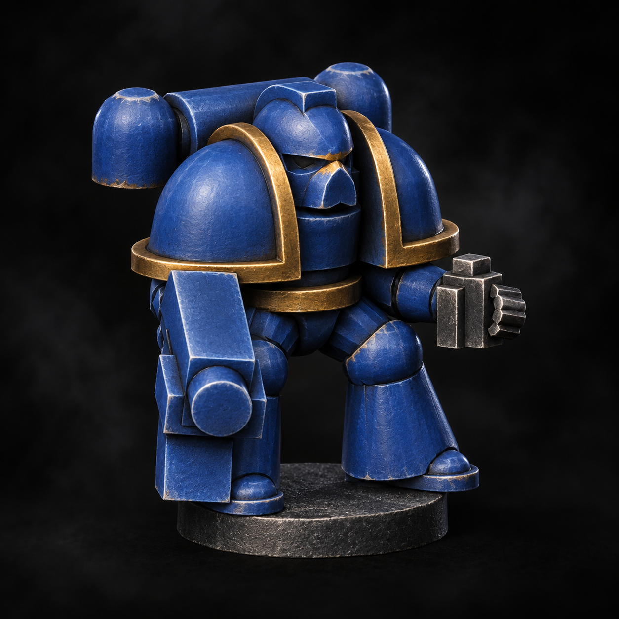 Line trooper — painted study