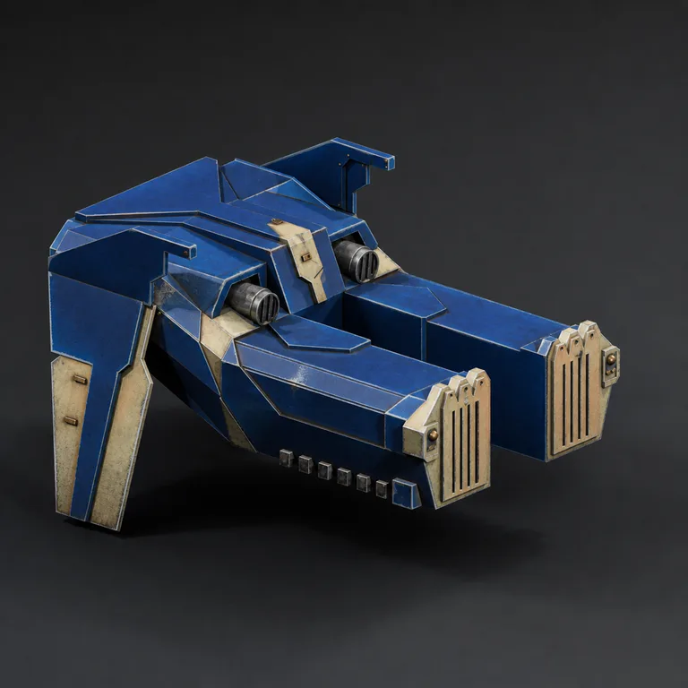 Caestus — blue and ivory