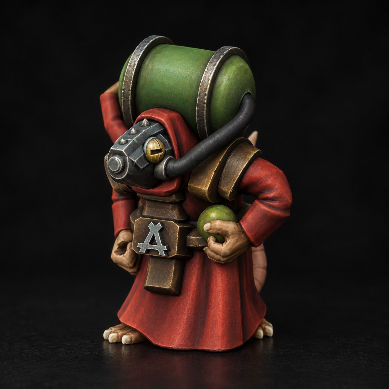 Skaven globadier 1 — crimson and green