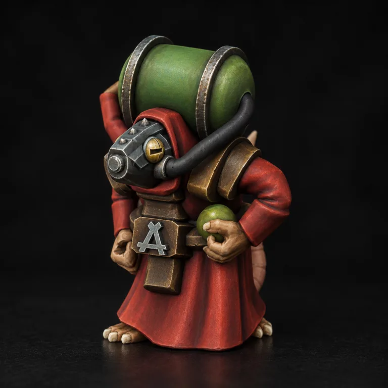 Skaven globadier 1 — crimson and green