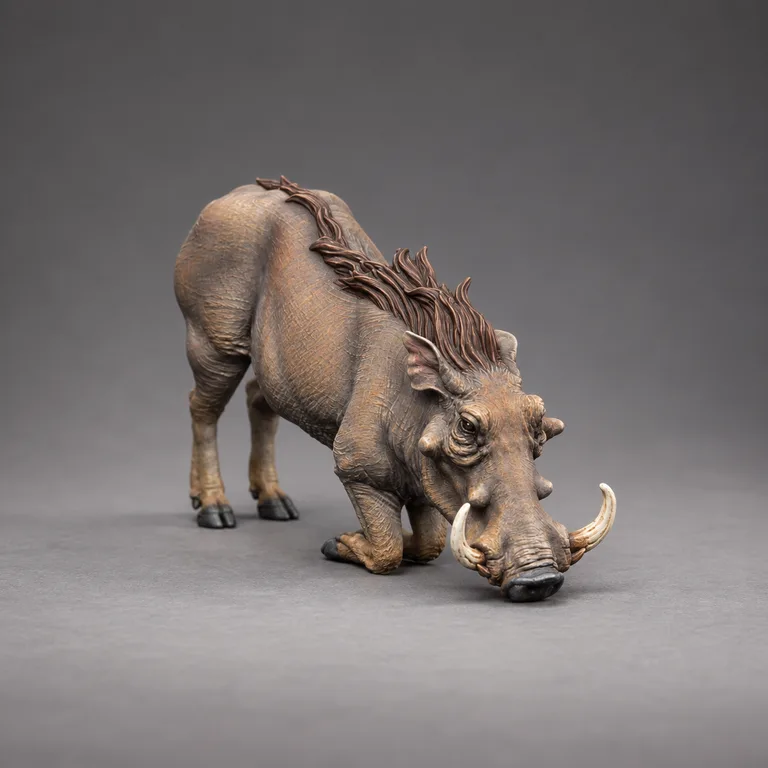 Earth tones and ivory tusks