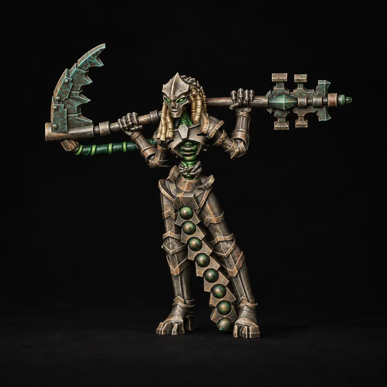 Necron Scythe Bearer