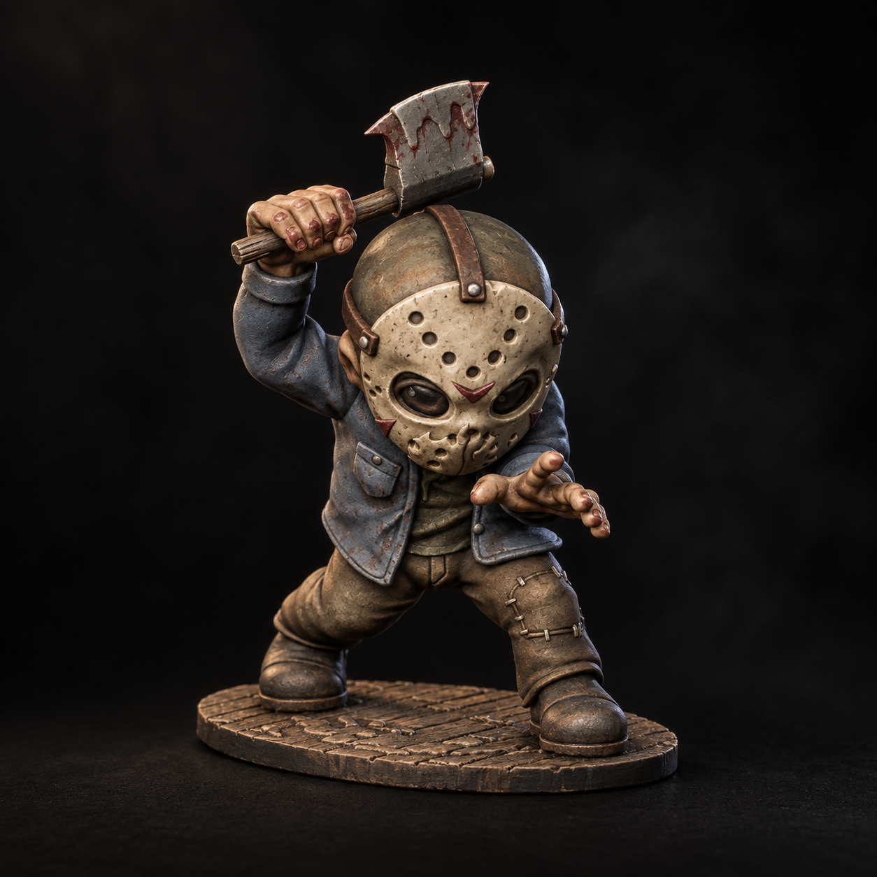 Jason Voorhees Chibi — finished paint