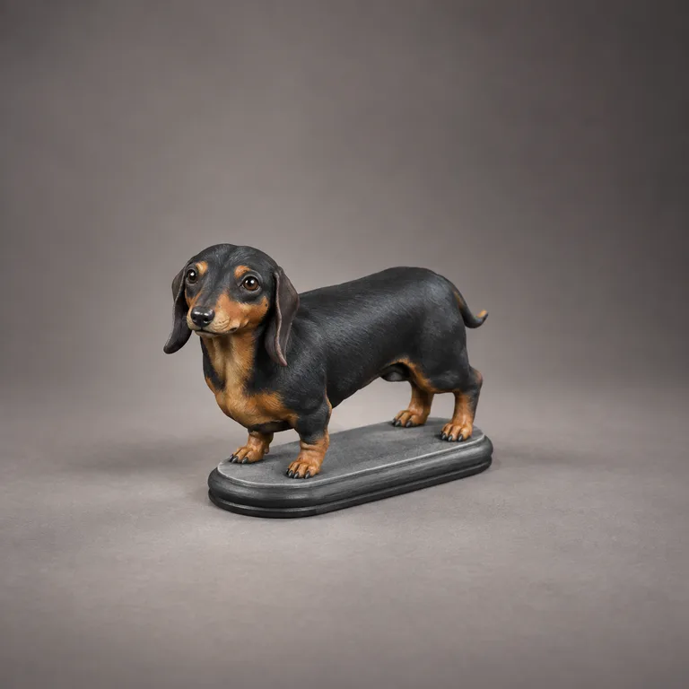 Dachshund — black and tan