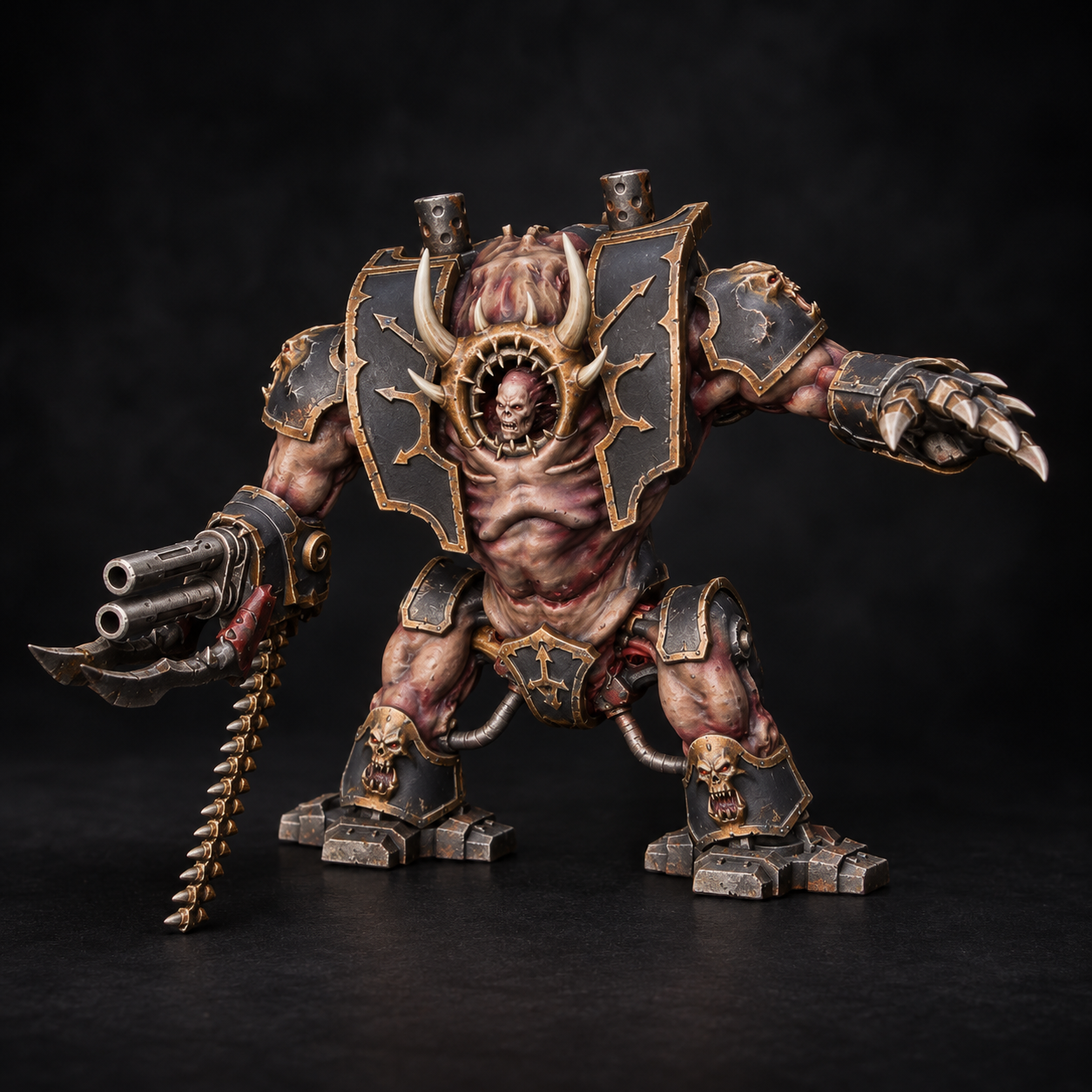 Chaos Helbrute — painted miniature