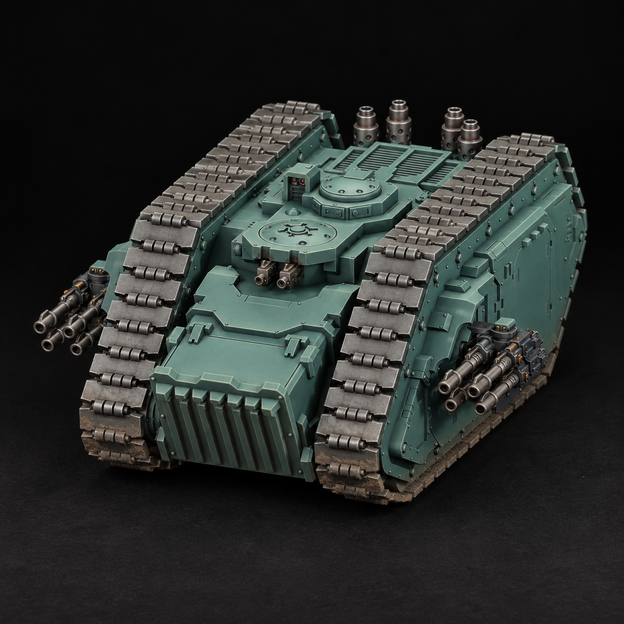 Sea-green legion armour
