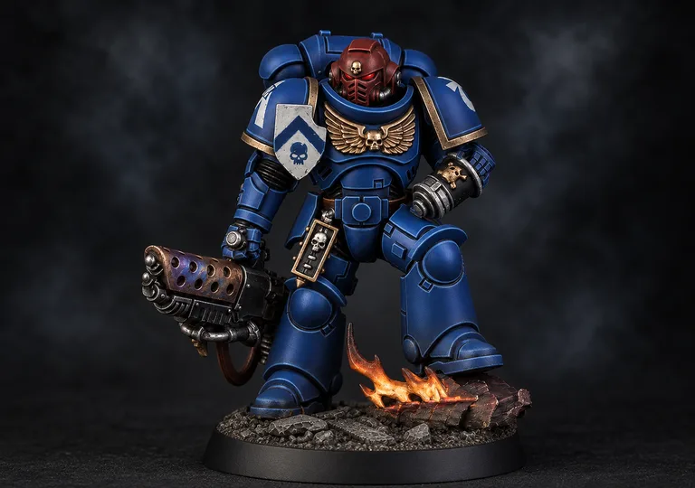 Ultramarines Infernus — scorched grimdark