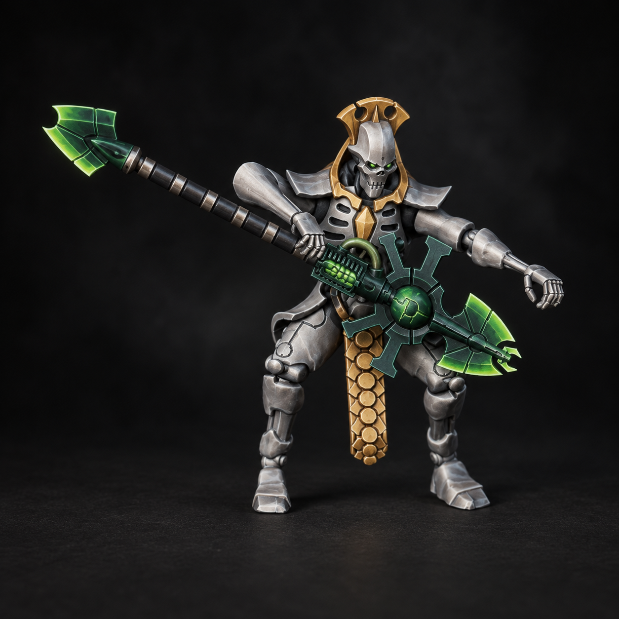 Silver and emerald Lychguard