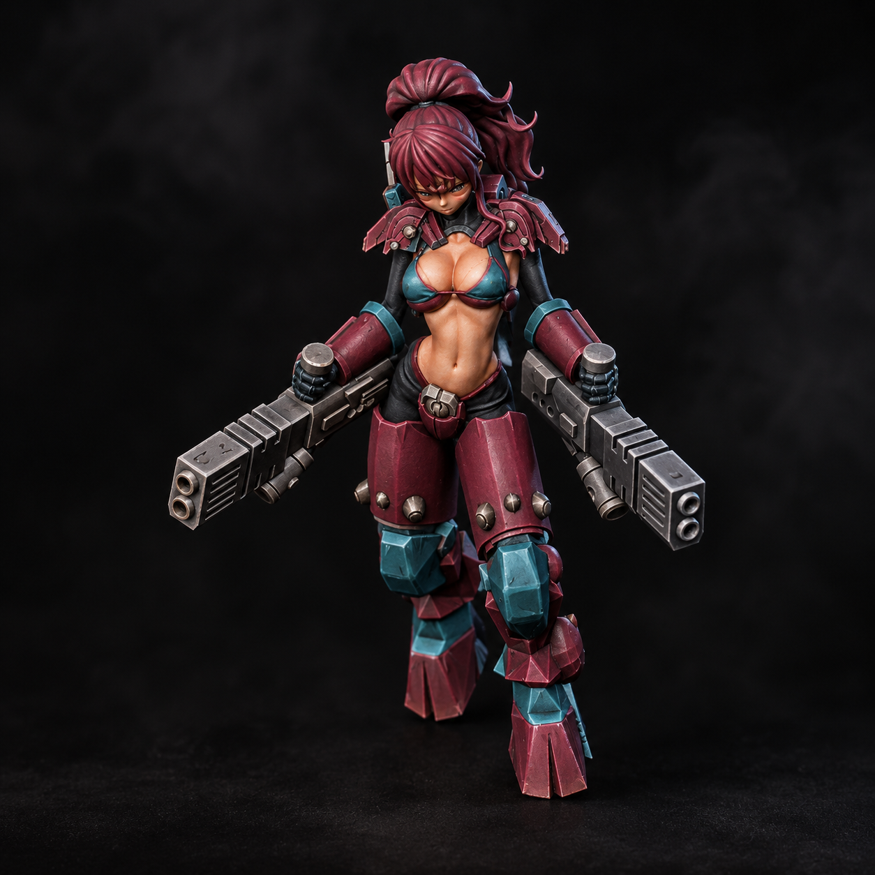 Painted Echi Sun miniature