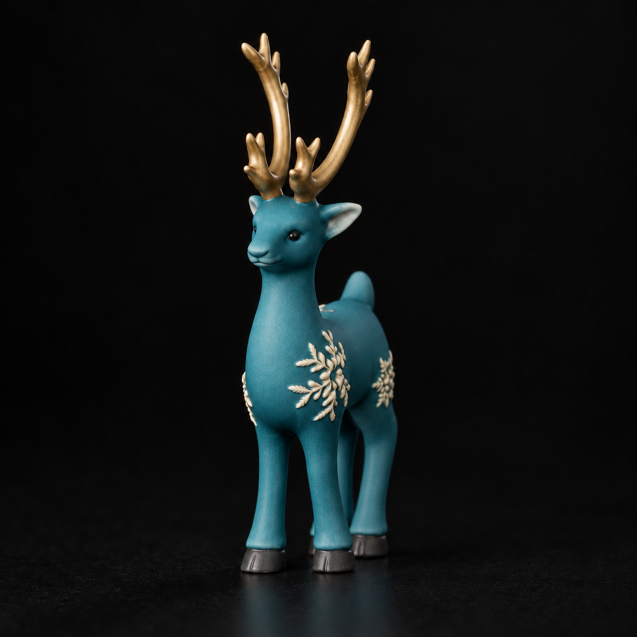 Painted Christmas deer