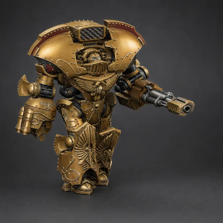 Adeptus Custodes auramite gold and red