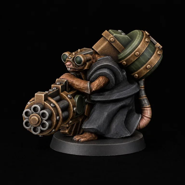 Skaven Ratling Gunner