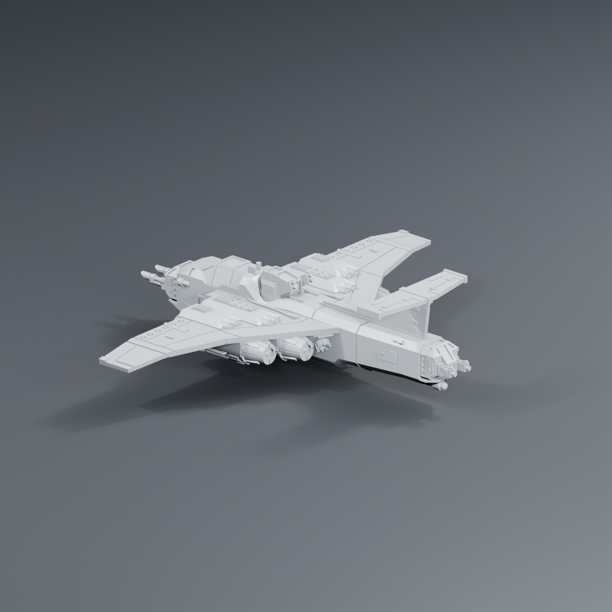 Epic_Marauder_Skids_Up.stl — iso