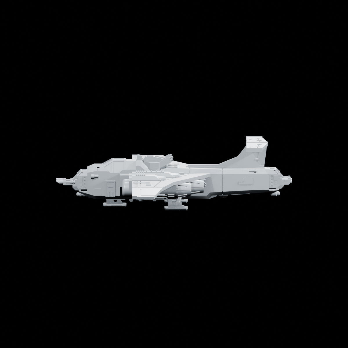 Exact front render