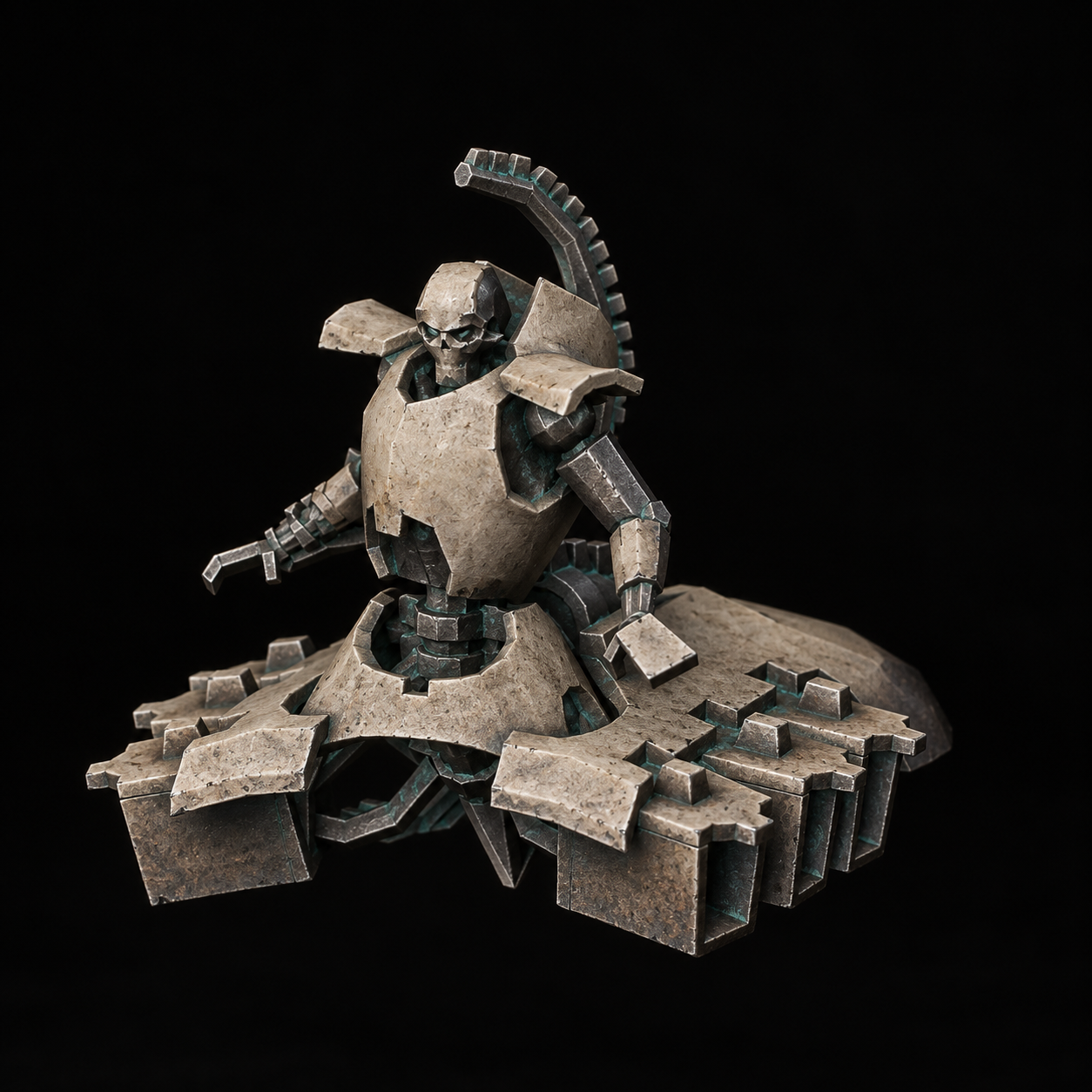 Painted Destroyer Lord study