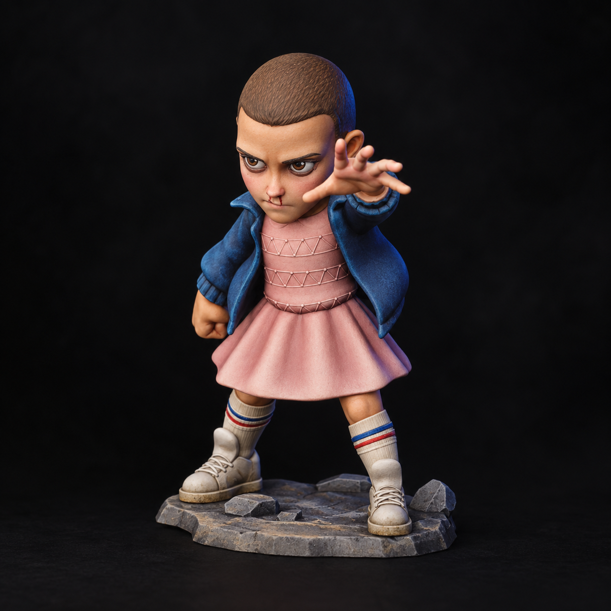 Painted Eleven exhibition concept