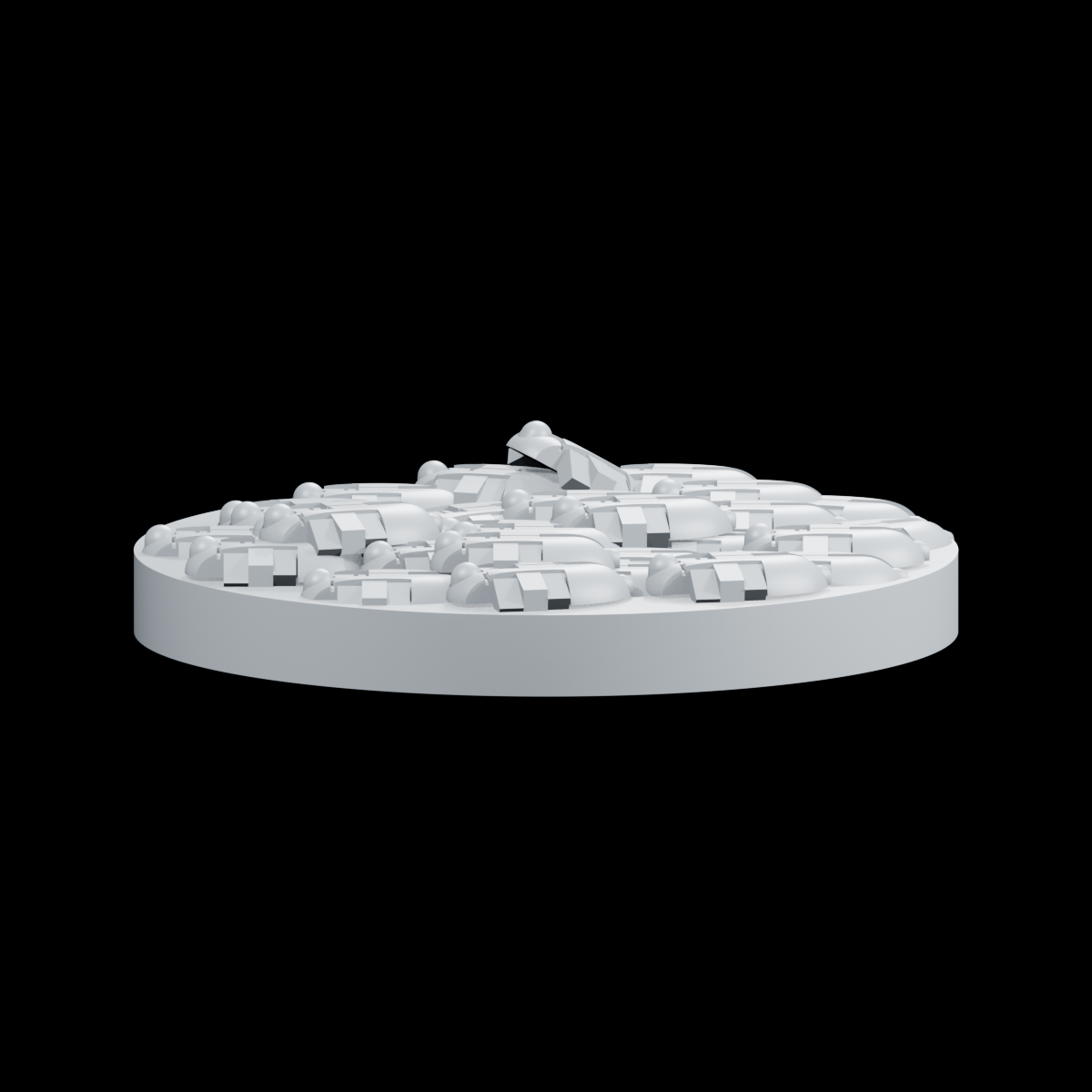 Exact front render