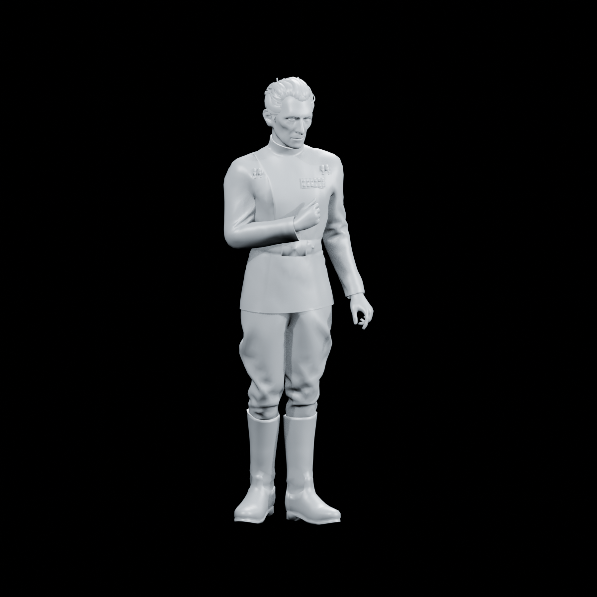 Exact front render