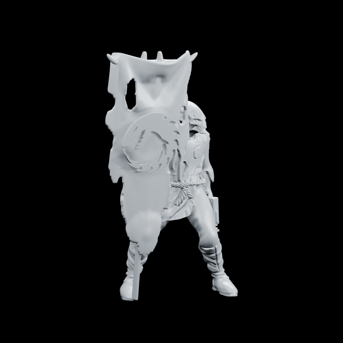 Exact front render