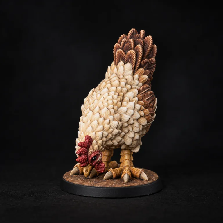 Pecking Hen