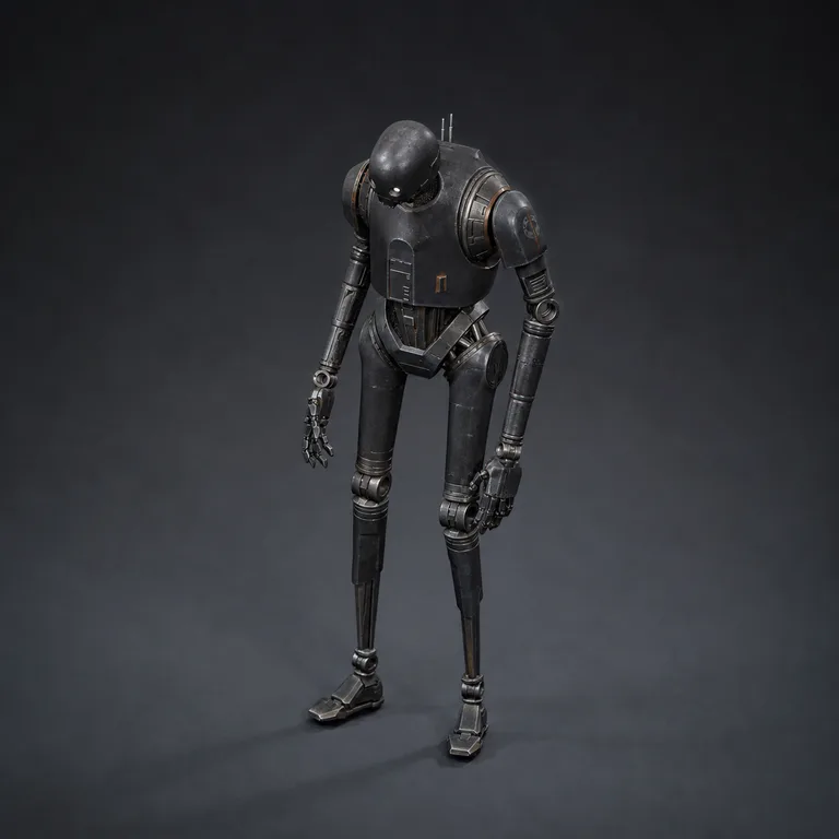 K-2SO — weathered security-droid black
