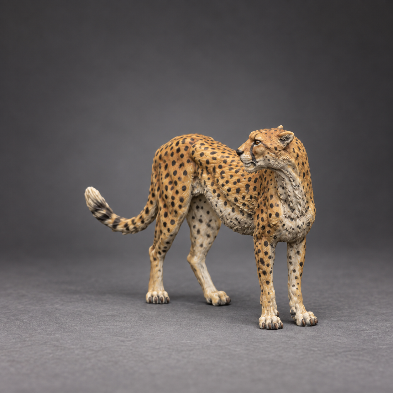 Golden spotted coat